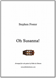 Oh Susanna! - arranged for solo guitar by Fabio de Simone