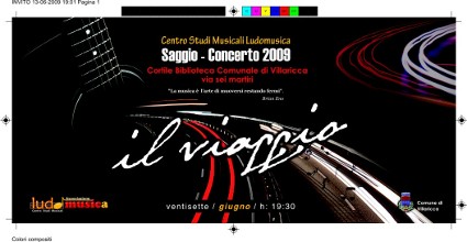 Saggio - Concerto 2009  IL VIAGGIO